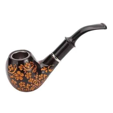 Pipa Clásica Resina Imitación Madera
