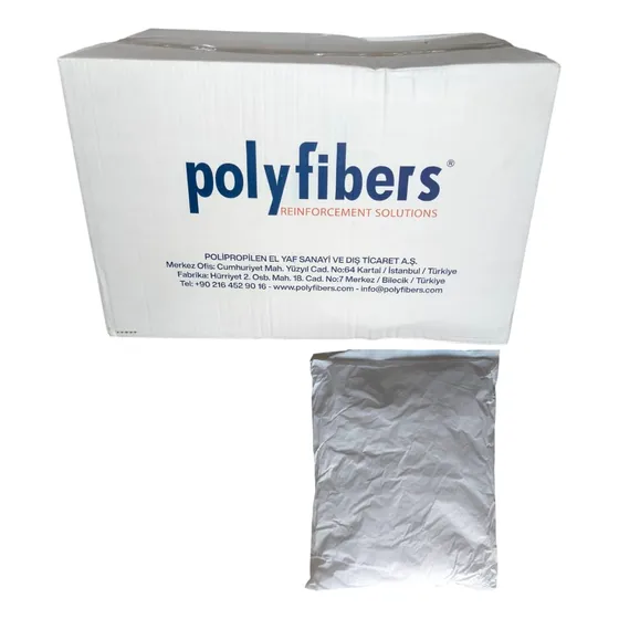 Micro Fibra Para Concreto Polymono 600 Gr. (caja C/30 Pzas)