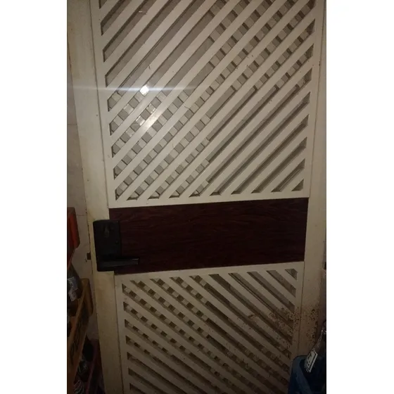 Reja Multilock Sin Marco Sin Llave Con Cerradura 87cm X 1,93