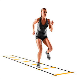 Escada De Agilidade Circuito Funcional Treino Escadinha Zuí Cor Amarelo Escada De Agilidade Circuito Funcional Treino Escadinha Zuí Cor Amarelo
