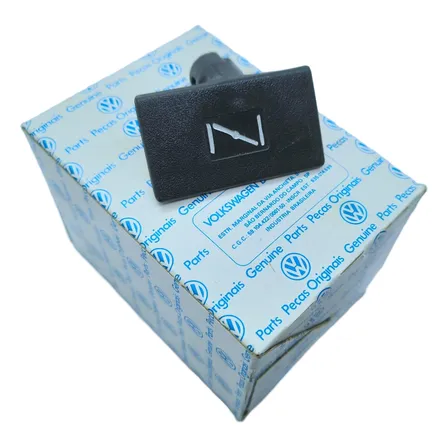 Botão Puxador Afogador Gol Voyage Quadrado Grafite Original