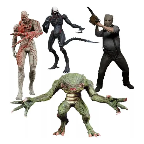 Boneco Resident Evil Leon Neca Chainsaw Ganado 4 Acti Figure