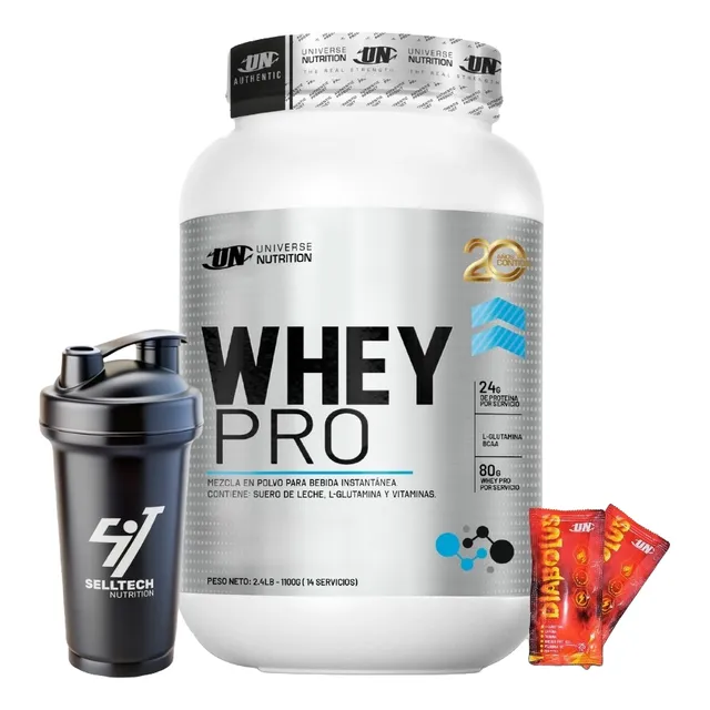 Proteína Universe Nutrition Whey Pro 1.1kg Chocolate +shaker