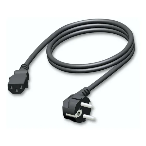 Cable Poder Schuko Para Pc, Monitor Alta Calidad 220 Volts