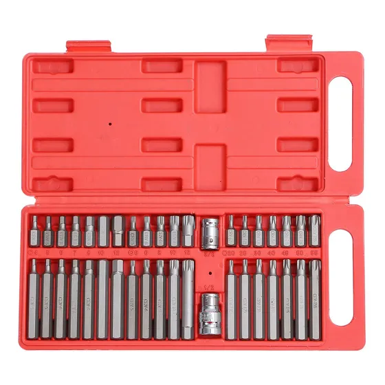 Juego Puntas Torx Allen Multiestria 40 Piezas Set Caja 
