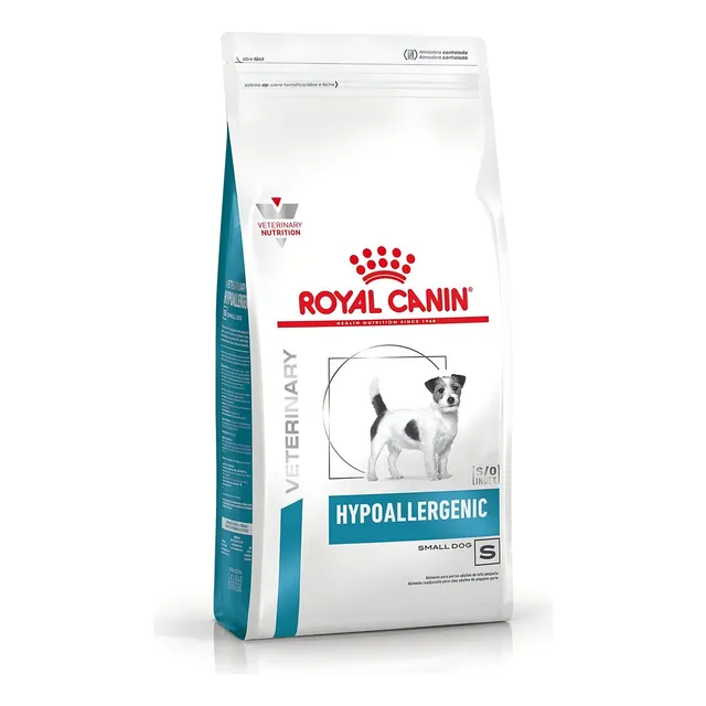 Alimento Royal Canin Veterinary Diet Canine Hypoallergenic para perro adulto de raza pequeña sabor mix de 2 kg
