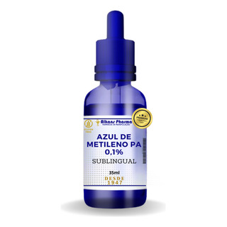 Azul De Metileno P.a. 0,1% 35ml Alta Qualidade Azul De Metileno P.a. 0,1% 35ml Alta Qualidade
