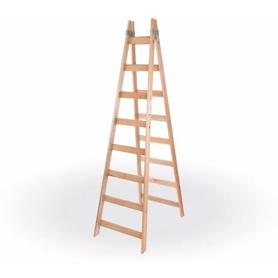 Escalera De Pintor De Madera Doble Hoja, X Escalón.consulte!