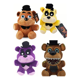 Peluches Pack 4 Fnaf Foxy Chica Bon Five Nights At Freddys Peluches Pack 4 Fnaf Foxy Chica Bon Five Nights At Freddys