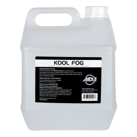 Adj Liquido Humo Efecto Hielo Seco (galon) Koolfog Fragancia N/a