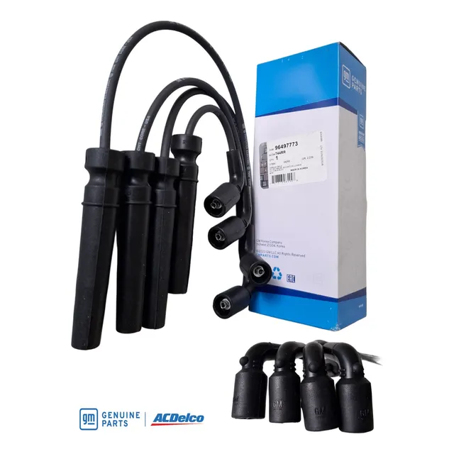 Juego Cables De Bujías Aveo Original Gm 