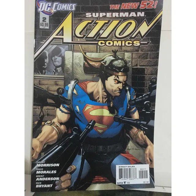 Comic Supermán En Inglés Dc Comic Actions