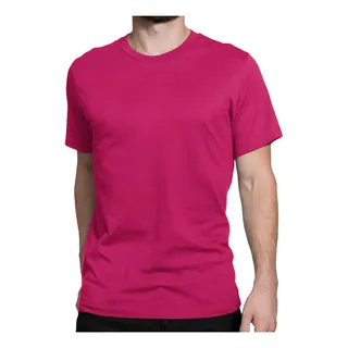 Camiseta Click Camisetas AlgodĂŁo Vortex Fio 30.1 Rosa Pink Camiseta Click Camisetas AlgodĂŁo Vortex Fio 30.1 Rosa Pink