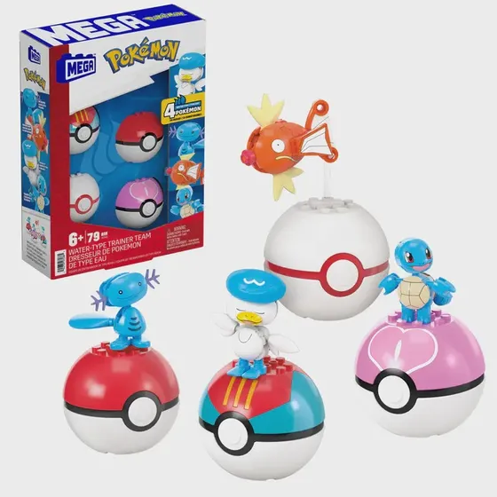 Pokemon - Equipo Entrenador Tipo Agua Jct42