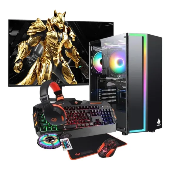 Pc Gamer Completa Ryzen 5 5600g 16gb Ram 480gb Ssd Gd1pc22