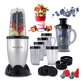 Licuadora Procesador De Alimentos Profesional Potentete 350w Bulletpro Nevashel Ad-05 Kit De 21 Piezas Con Tapa Para Llevar, Uso Batir, Licuadora Procesador De Alimentos Profesional Potentete 350w Bulletpro Nevashel Ad-05 Kit De 21 Piezas Con Tapa Para Llevar, Uso Batir,