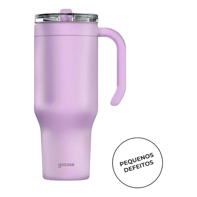 Outlet Copo Térmico Life Gocase Aço Inox 1180ml Leve Defeito