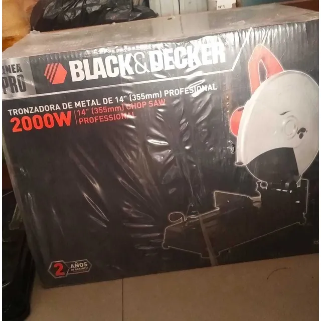 Tronzadora De Metal  Black And Decker 