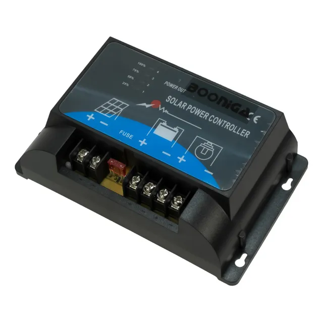 Regulador Solar Controlador Carga 5a 12v 24v 60w 3 Tomas
