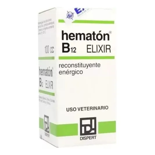 Hematon B12 Elixir Jarabe 100 Cc Suplemento Perros Gatos