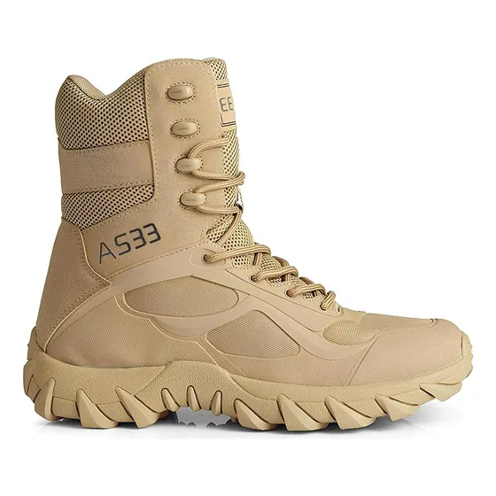 Botas Militares De Entrenamiento De Campo Para Hombre