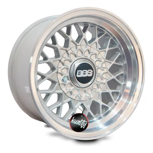4 Rodas Aro 15 Bbs Rs / Aro 15x7 / Kr M17 4x100 / Jogo