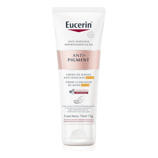 Eucerin Anti-pigment Creme Clareador Para Mãos 75ml Fragrância Neutro Tipo De Embalagem Pote Eucerin Anti-pigment Creme Clareador Para Mãos 75ml Fragrância Neutro Tipo De Embalagem Pote