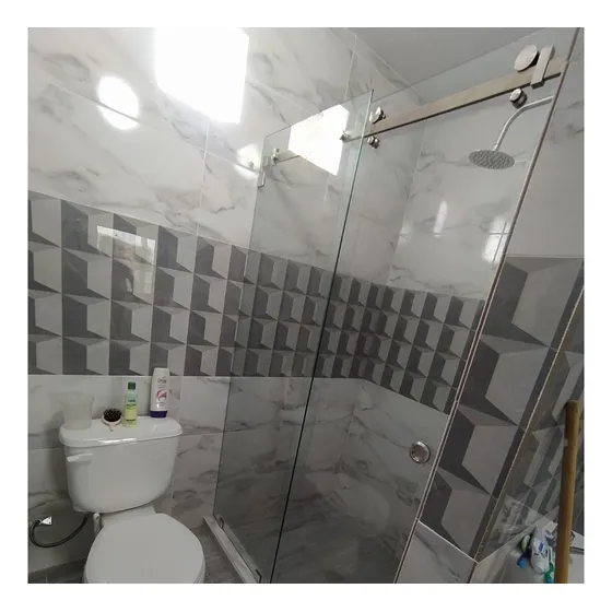 Puertas De Baño En Vidrio Templado, Batiente, Corredizas
