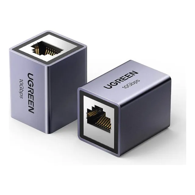 Extensor Ethernet Ugreen 10gbps, Acoplador Ethernet Para Cab