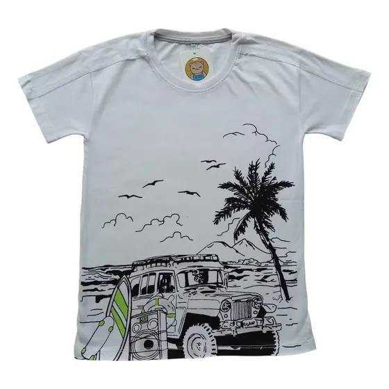 Pack X2 Remeras Estampadas De Niño Calidad Premium 8 Al 14
