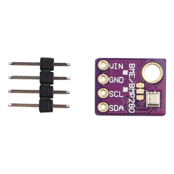 Módulo Sensor De Temperatura E Pressão Bmp280 Gy For Arduino