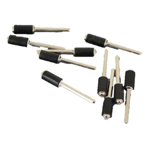 Tmax Mandril Goma 3/8puLG 10 Pcs Para Dremel (1/8puLG Mango)