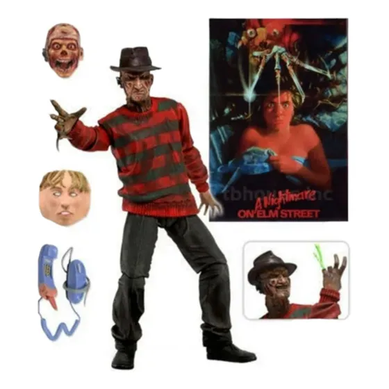 Figura Neca Pesadilla En La Calle Elm Freddy Krueger De 18cm