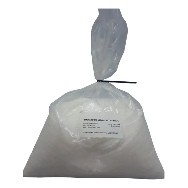 Sulfato Magnesio 25 Kg Quimicaxquimicos