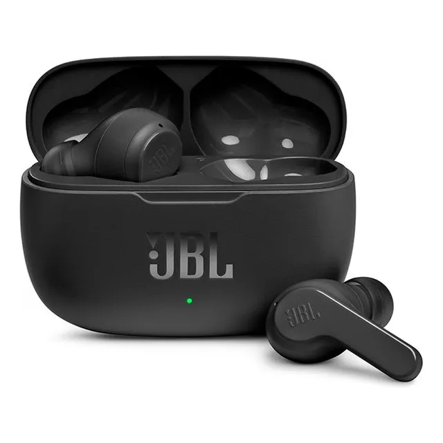 Auriculares Inalámbricos Jbl Wave 200tws Negros