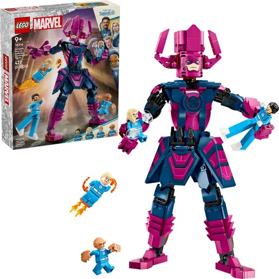 Lego Marvel Cuatro Fantásticos Vs. Galactus 76316 - 427pz 427 Antorcha Humana