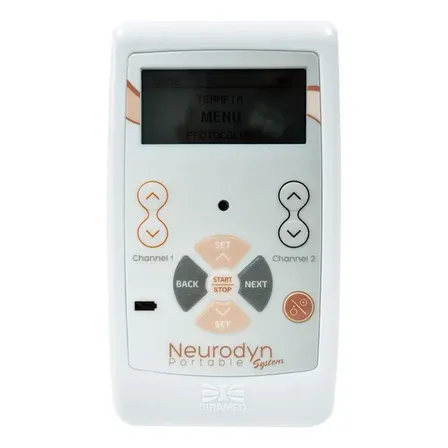 Neurodyn Portátil System Ibramed - 6 Em 1 - 2 Canais 127/220v