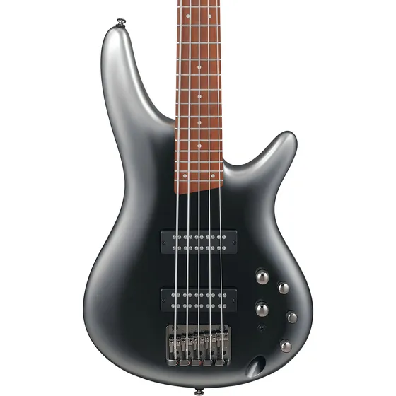 Baixo elétrico ativo Ibanez SR305e-MGB Midnight Grey Burst