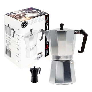 Cafetera Italiana De Aluminio Espresso Fuego Directo 9 Tazas Cafetera Italiana De Aluminio Espresso Fuego Directo 9 Tazas