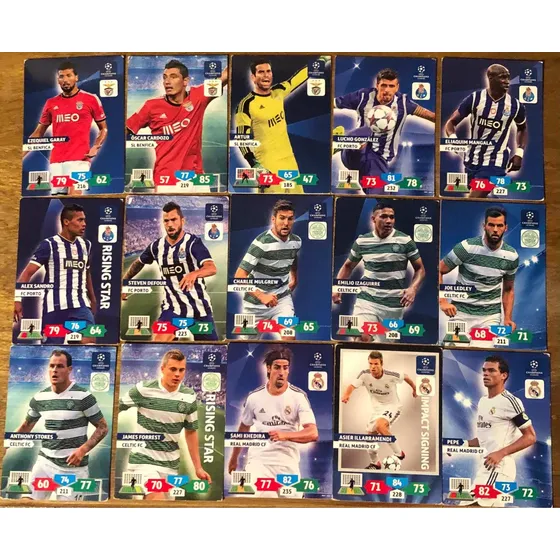 Cartas Champions League 2013 2014 Adrenalyn Precio X 10 Uefa