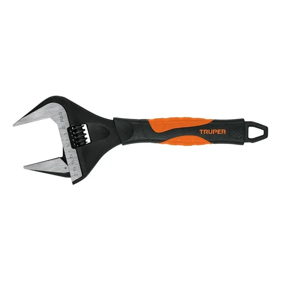 Llave Ajustable Boca Ancha 10, Expert Truper 101035