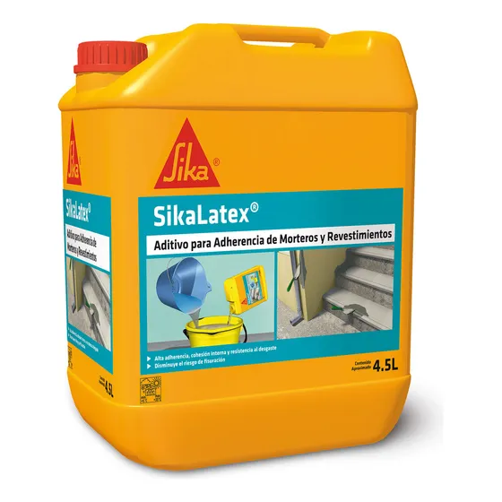 Sika Látex Aditivo Adherencia Bidón 4,5lt Mimbral