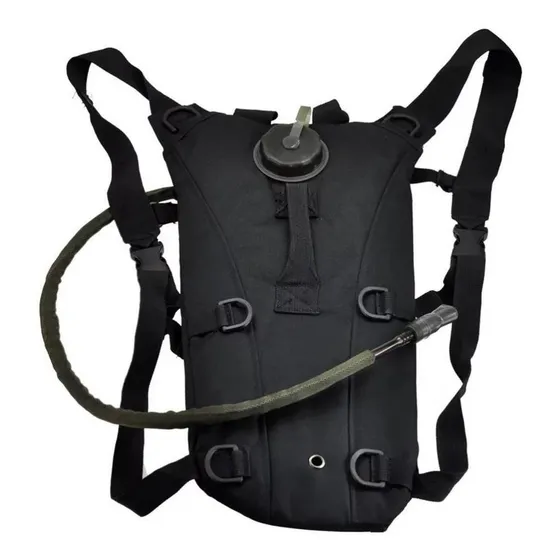 Mochila Hidratacion Camelbak Outdoors Bolsa Agua - Running Color Negro Diseño de la tela Liso