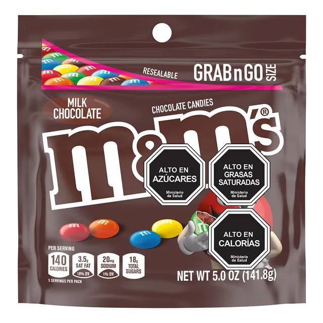 M&m Chocolate Con Leche 141,8g