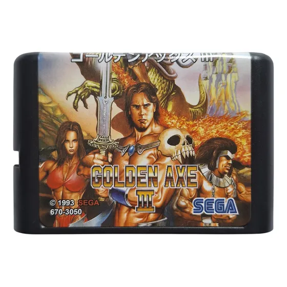 Golden Axe 3 Sega Mega Drive Genesis Tectoy