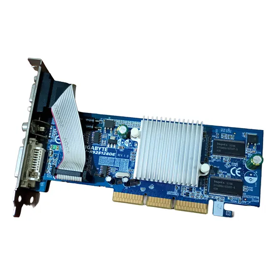 Placa De Vídeo Radeon 9250 Ddr 128mb 64bits Agp 8x