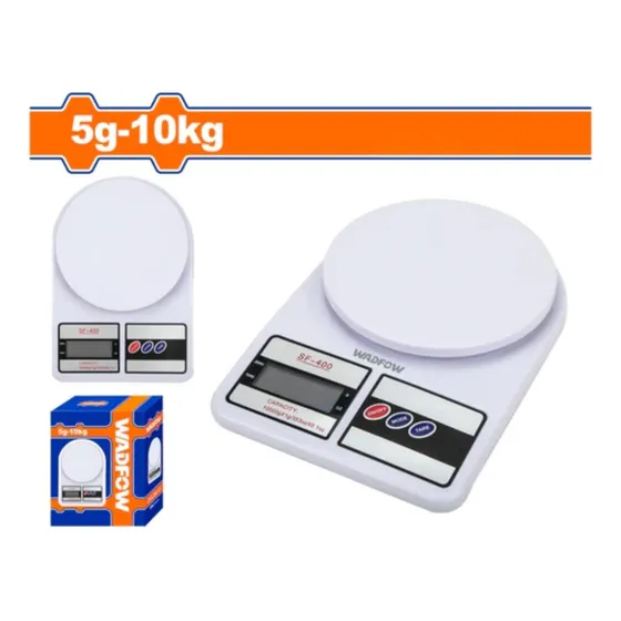 Peso Digital Blanco De Cocina Wadfow 5-10kg