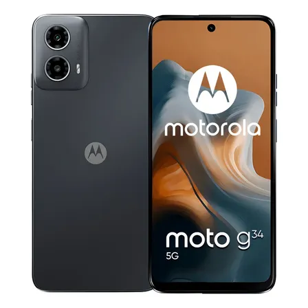Teléfono Móvil Motorola Moto G34 5g Dual Sim 128 Gb 8 Gb Ram Color Negro