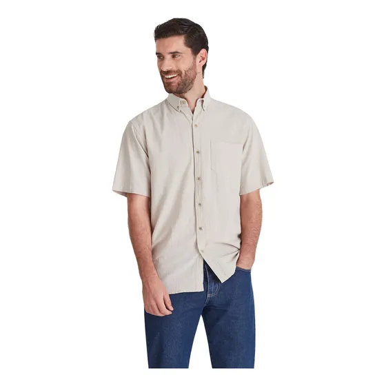 Camisa Macowens Sport Lisa Color Arena Hombre 43428015