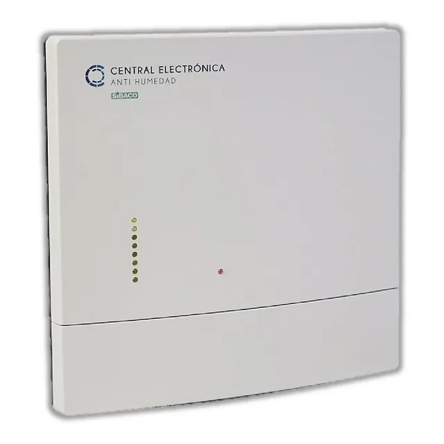Central Electrónica Antihumedad De Cimientos H200 + Sibaco Color Blanco